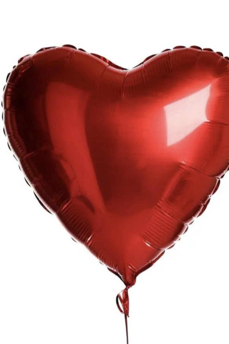 Heart Balloon-Helium Filled